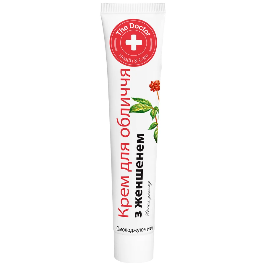 Крем для обличчя омолоджуючий "З женшенем" The Doctor Face Cream Ginseng 42 мл