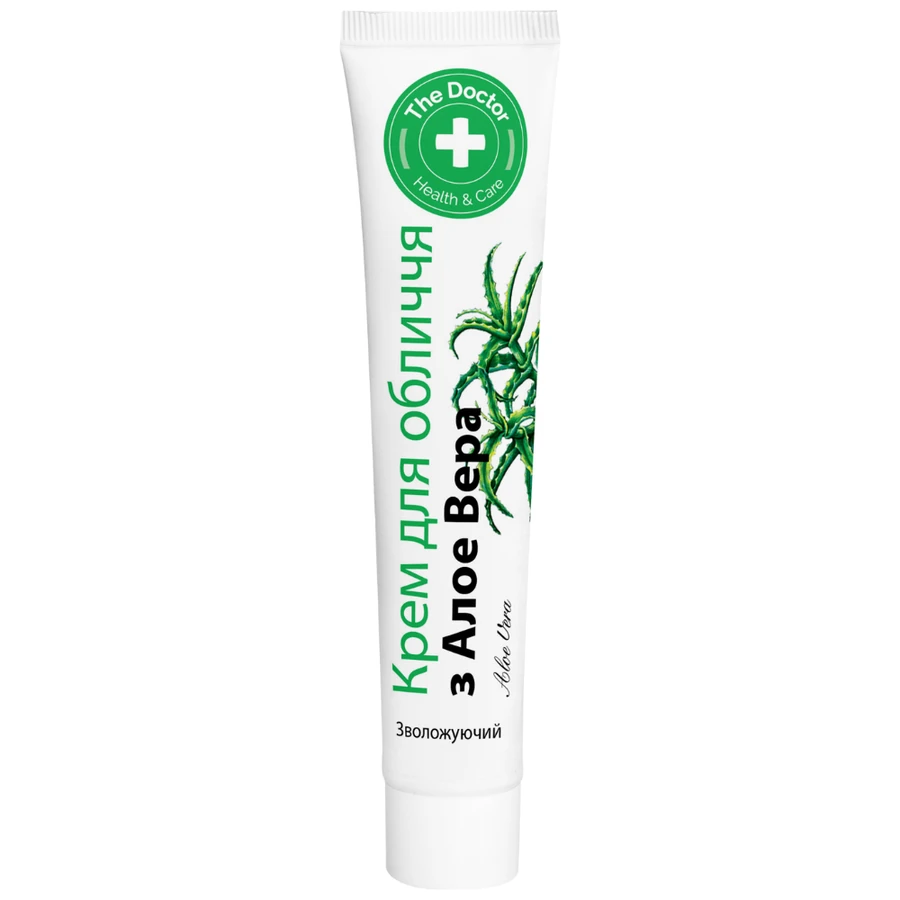 Крем для обличчя зволожуючий "З алое вера" The Doctor Face Cream Aloe 42 мл