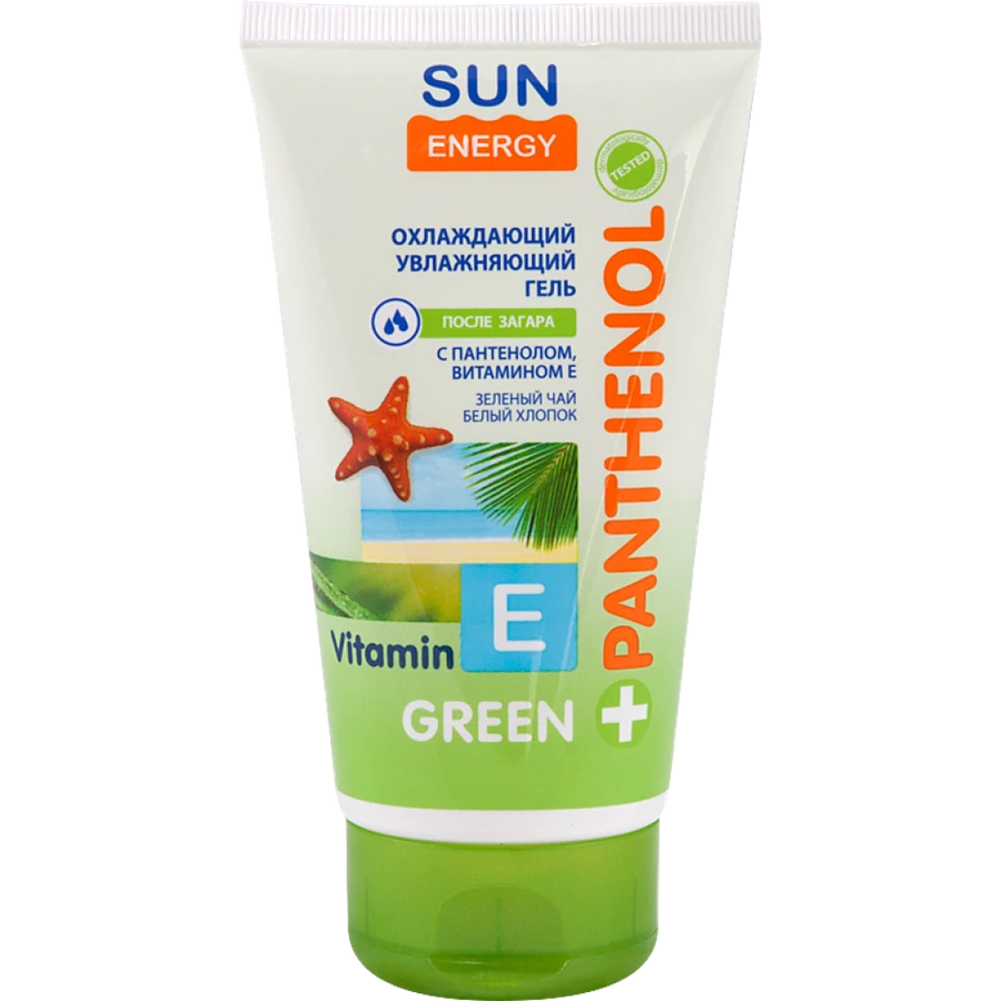 Sun Energy Green Panthenol Gel After Sun Cooling 150мол