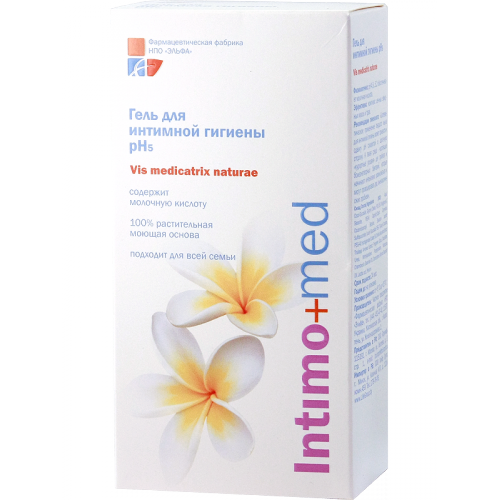 Гель для інтимної гігієни Elfa Pharm Intimo+med Gel для Intimate Hygiene 250мл