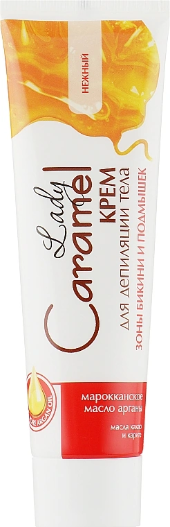 Крем для депіляції зони бікіні та пахв Lady Caramel Cream for Depilation Bikini 100 мл