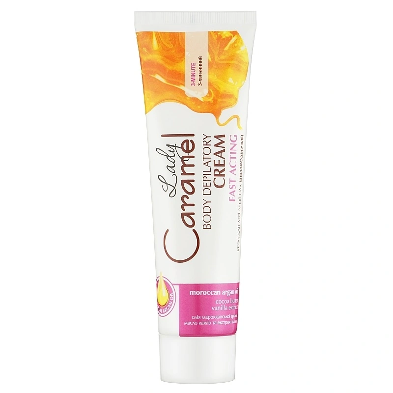 Крем для депіляції за 3 хвилини "Швидкодіючий" Lady Caramel Cream for Depilation Fast Acting 100 мл