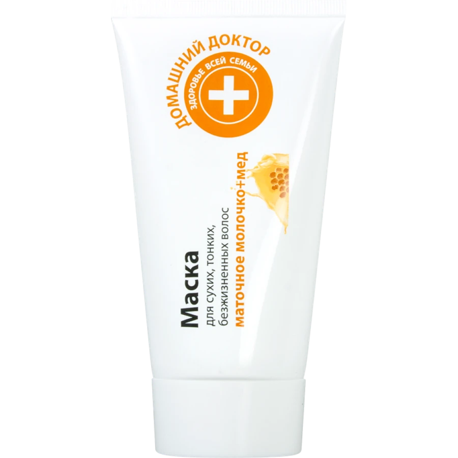 Домашний Доктор (The Doctor) Mask Royal Jelly, Honey for Dry Hair 150мл