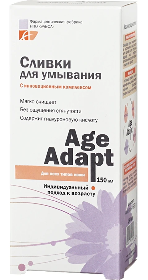Вершки для вмивання Age Adapt Elfa Pharm AA Cream Cleanser 150мол