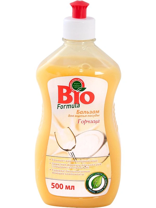 Бальзам для миття посуду Гірчиця BIO Formula Balm for Dishwashing Mustard 500мл