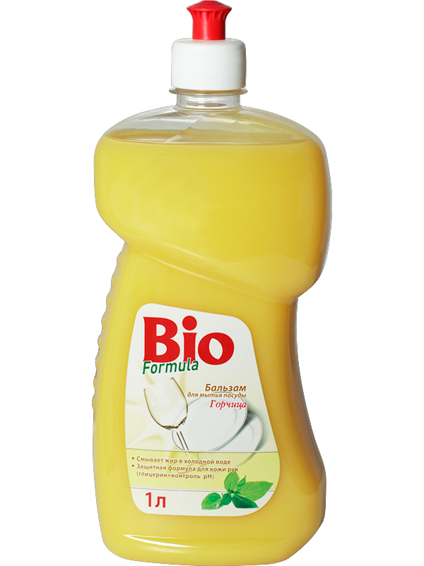 Бальзам для миття посуду Гірчиця BIO Formula Balm for Dishwashing Mustard 1л