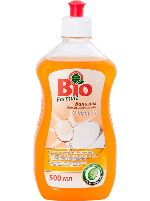 Бальзам для миття посуду Обліпиха BIO Formula Balm for Dishwashing Sea Buckthorn 500мл