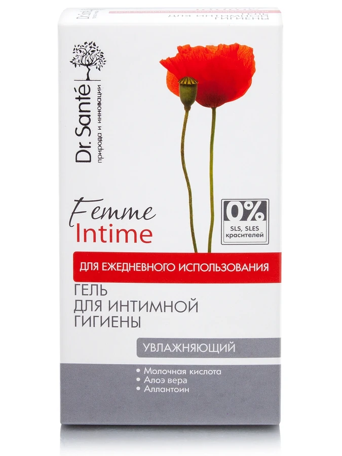 Зволожуючий гель для інтимної гігієни Dr.Sante Gel для Intimate Hygiene Moisturizing для Everyday Use 230мл