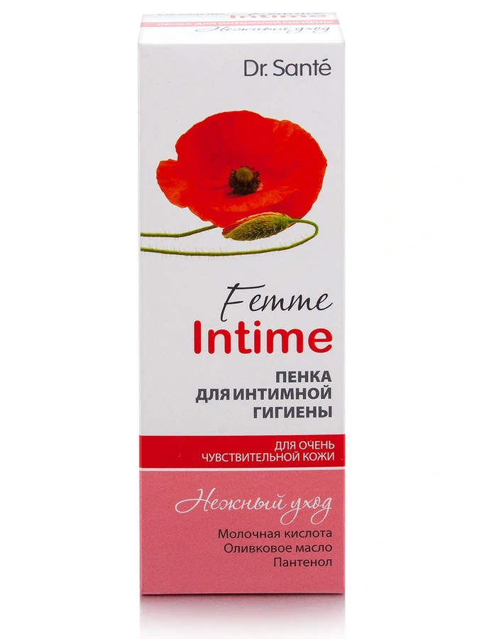Dr.Sante Foam for Intimate Hygiene Gentle Care для Sensitive Skin 150мл