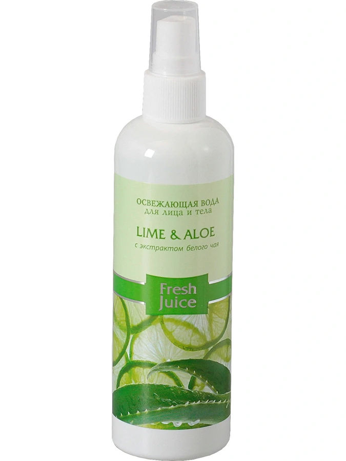 Fresh Juice Freshening Water Lime and Aloe 150мол