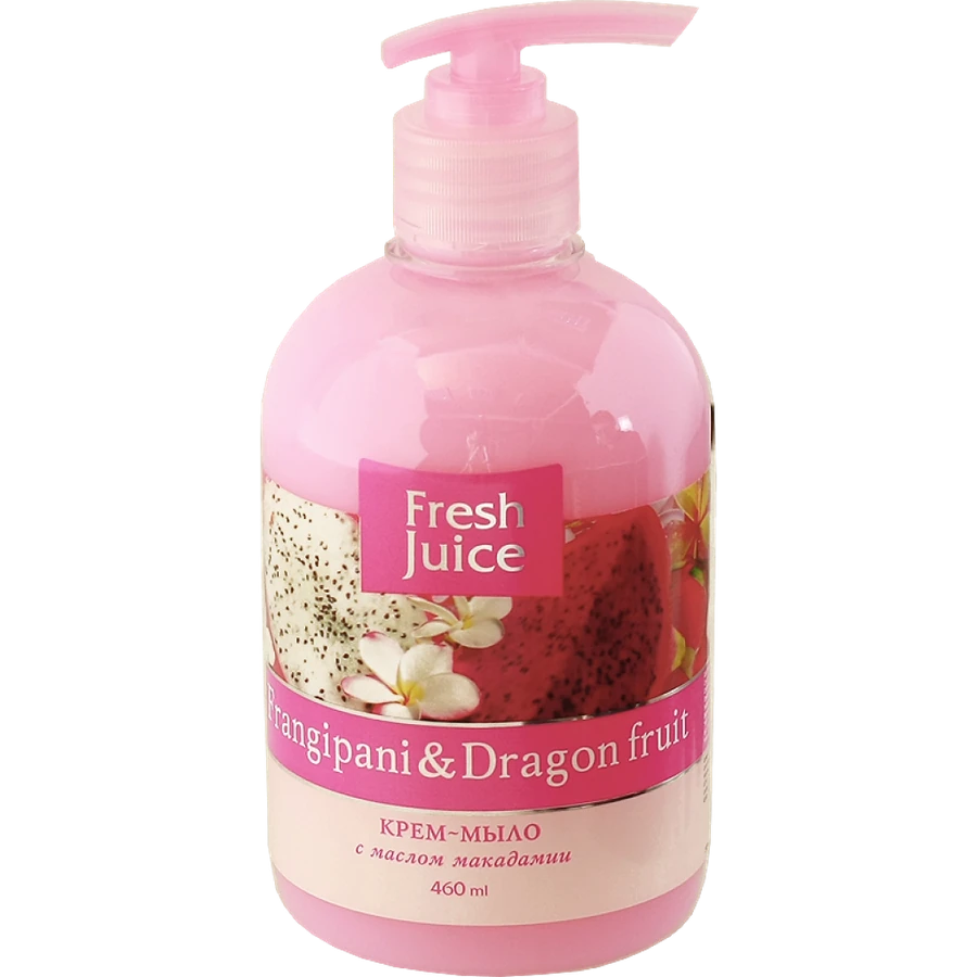 Fresh Juice Cream-Soap Frangipani та Dragon Fruit 460 мл