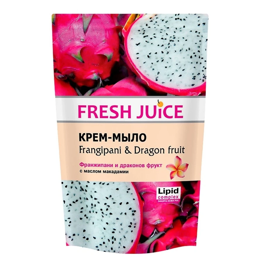 Fresh Juice Cream Soap Frangipani та Dragon fruit 460 мл
