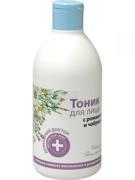 Тонік для обличчя Ромашка та Чабрець Домашний Доктор (The Doctor) Face Tonic Chamomile and Thyme 300мл
