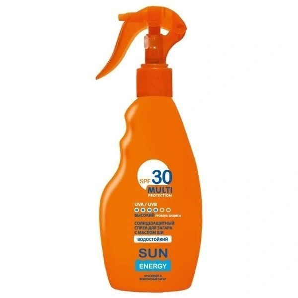 Спрей для засмаги SPF 30 Sun Energy Spray Tanning SPF 30 200 мл