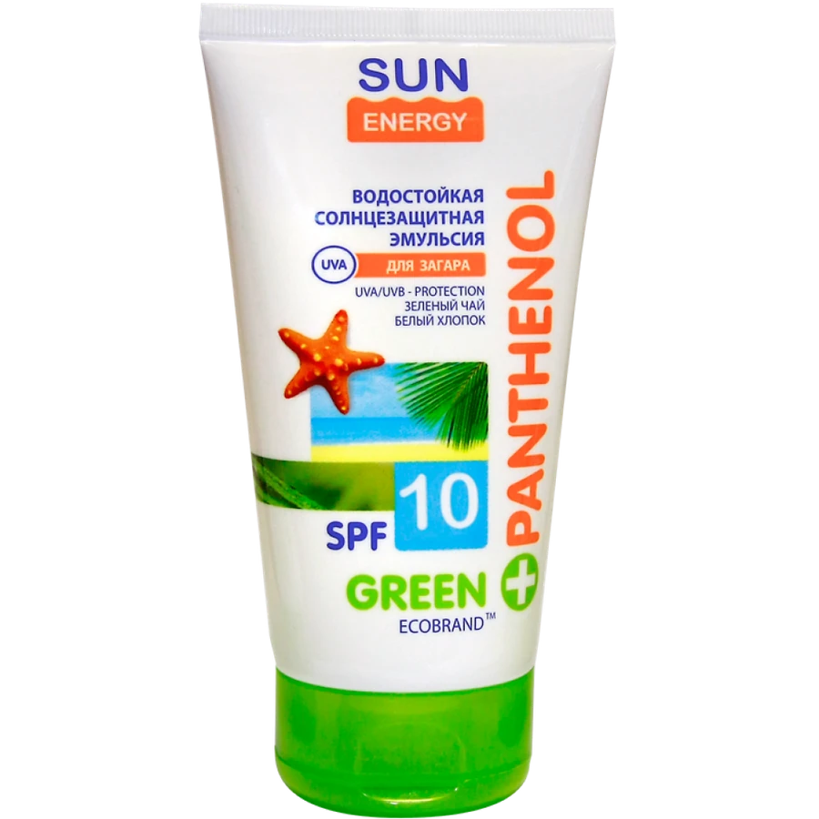 Sun Energy Green Panthenol Emulsion Sun SPF 10 150мол