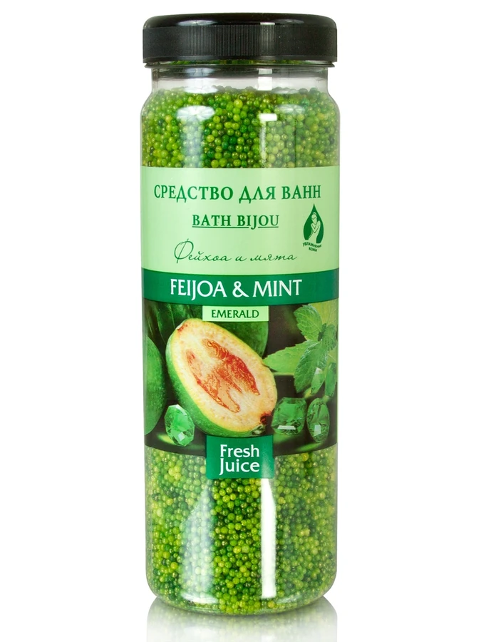 Намистини для ванни Фейхоа і М`ята Fresh Juice Means for Baths Feijoa and Mint 450г