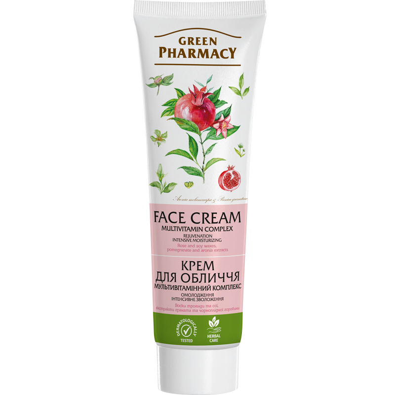 Крем для обличчя "Мультівітамінний комплекс" Green Pharmacy Multivitamin Complex Face Cream 100 мл