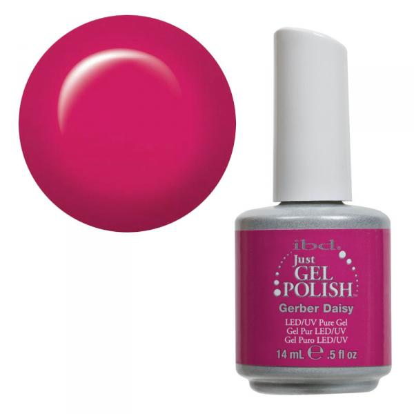 Маргаритка IBD Just Gel Polish Gerber Daisy приглушений рожевий, емаль 14 мл