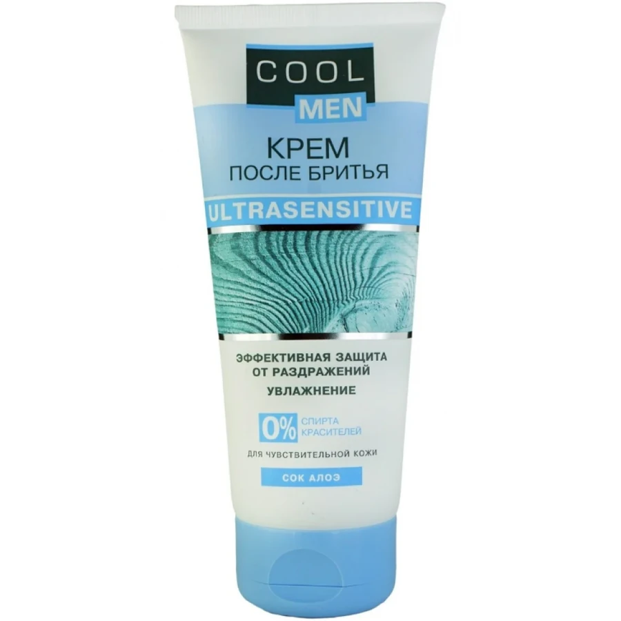 Крем після гоління Cool men UltraSensitive After Shave Cream 200 мл