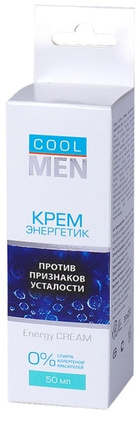 Крем енергетик ULTRASENSITIVE Cool men Cream Energy 50мол