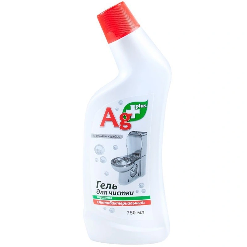 Гель для чищення туалету "Антибактеріальний" BIO Formula Gel to Cean Toilets Ag+ Antibacterial 750 мл