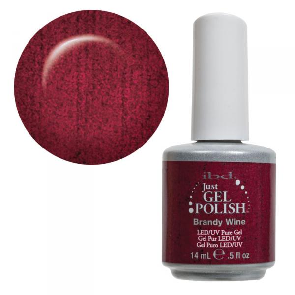Гель-лак IBD Just Gel Polish Brandy Wine гнила вишня, перламутр 14 мл