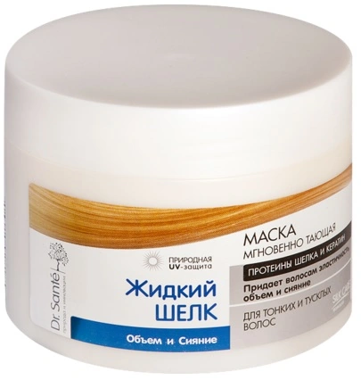 Маска для волосся Обсяг та Сяйво Dr.Sante Mask Volume and Shine 300мл