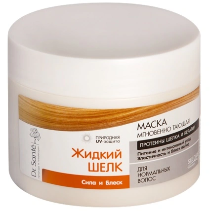 Рідкий шовк Маска Сила та блиск Dr.Sante Mask Strength and Shine 300мл