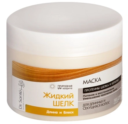 Маска для волосся Довжина та Блиск Dr.Sante Mask Length and Shine 300мол