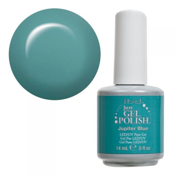 Блакитний IBD Just Gel Polish Jupiter Blue ніжно-блакитний, емаль 14 мл