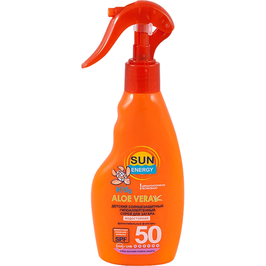 Sun Energy Kids Sun-Tanning Spray SPF 50 SPF 50 200мл