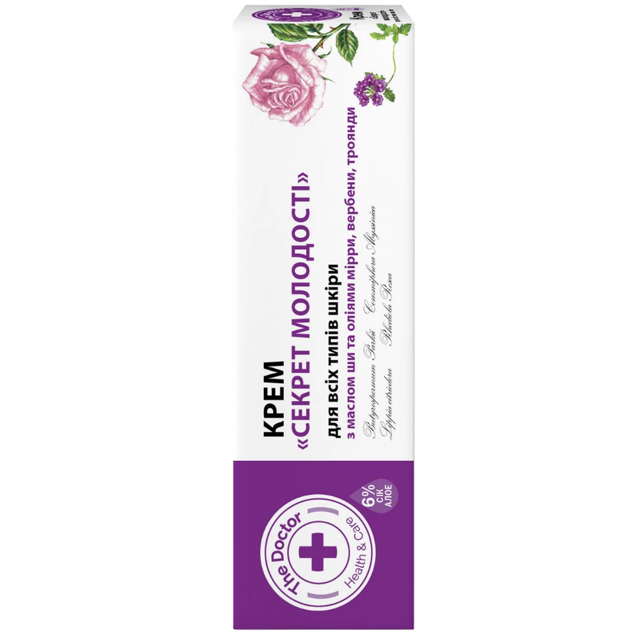 Крем для обличчя "Секрет молодості" The Doctor Face Cream Secret of Youth 30 мл