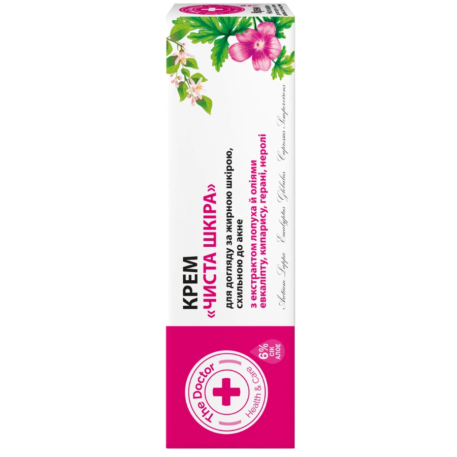 Крем для обличчя "Чиста шкіра" The Doctor Face Cream Clear Skin 30 мл