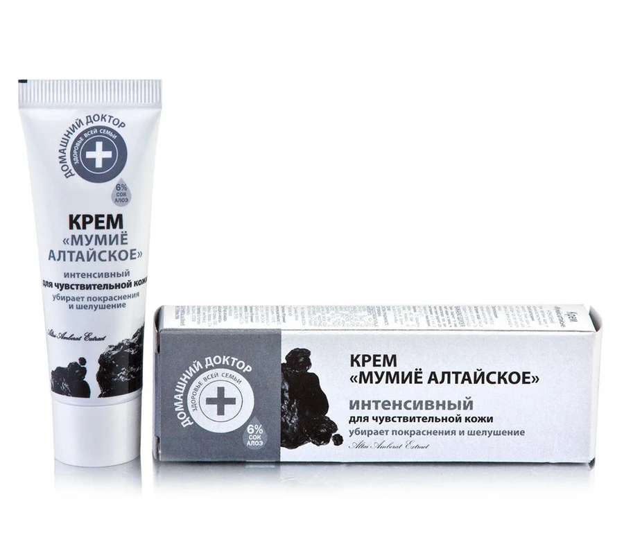 Крем Муміє алтайське Домашний Доктор (The Doctor) Cream Shilajit Altai 30 мл