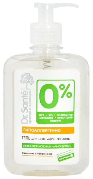 Гель для інтимної гігієни Dr.Sante Gel for Intimate Hygiene 250мл