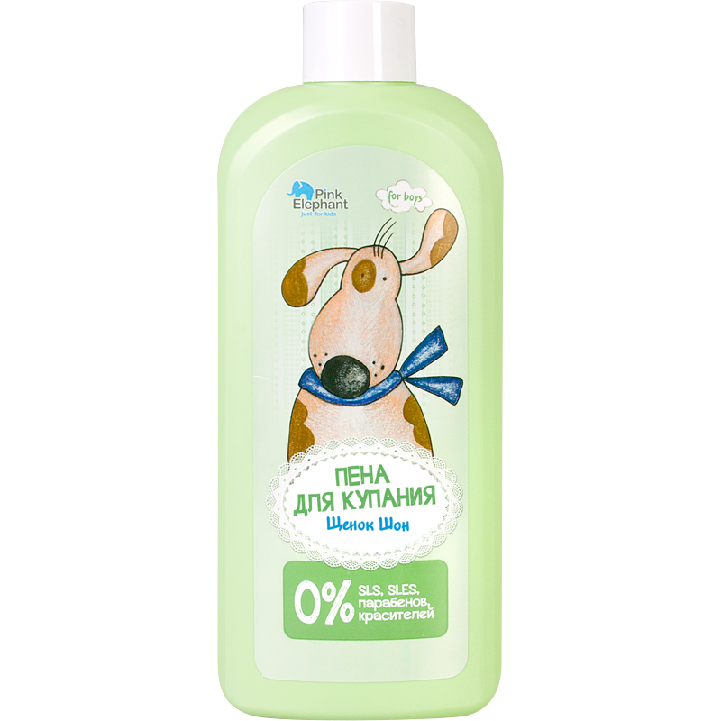 Піна для ванни Цуценя Шон Pink Elephant Bath Foam Puppy Sean 500 мл