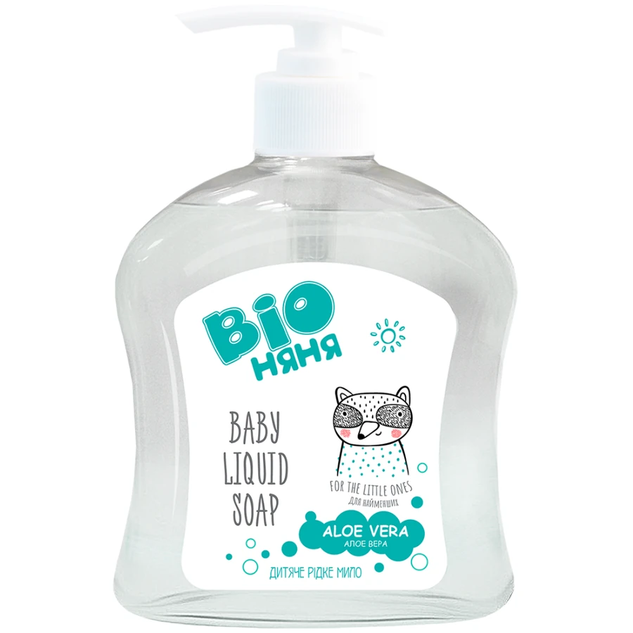 Дитяче рідке мило BIO Няня Baby Liquid Soap Aloe Vera алое вера 500 мл