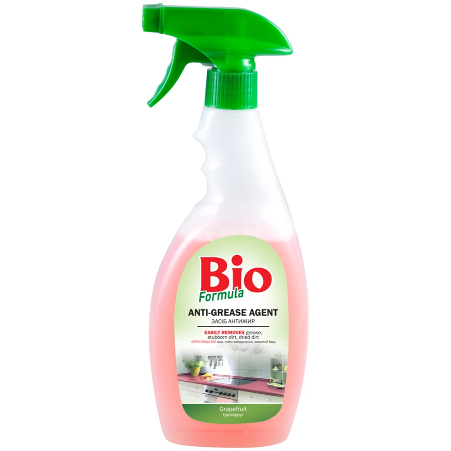 Засіб "Антижир" BIO Formula Anti-Grease Agent Grapefruit Грейпфрут 500 мл