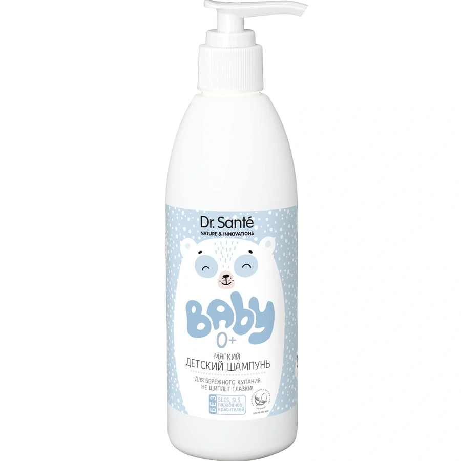 М`який дитячий шампунь Dr.Sante Soft Baby Shampoo 300 мл