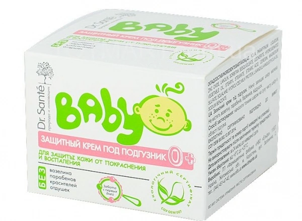 Захисний крем під підгузник Dr.Sante Protective Cream Under a Diaper 60 мл