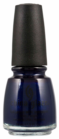 Лак China Glaze Up All Night Lacquer темно-синій, перламутр 14 мл