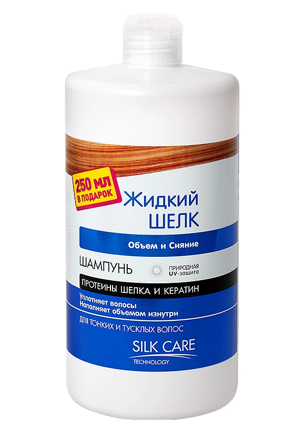 Шампунь Обсяг та Сяйво Dr.Sante Shampoo Volume and Shine 1000мл
