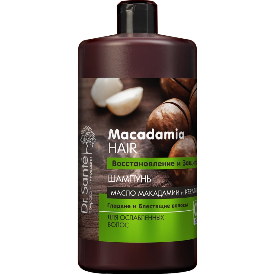 Dr.Sante Macadamia Hair Shampoo 1000 мл