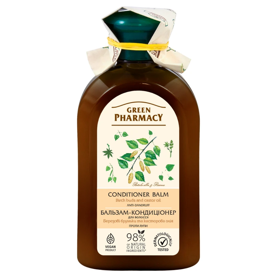 Green Pharmacy Conditioner Balm Birch Buds and Castor Oil 300 мл