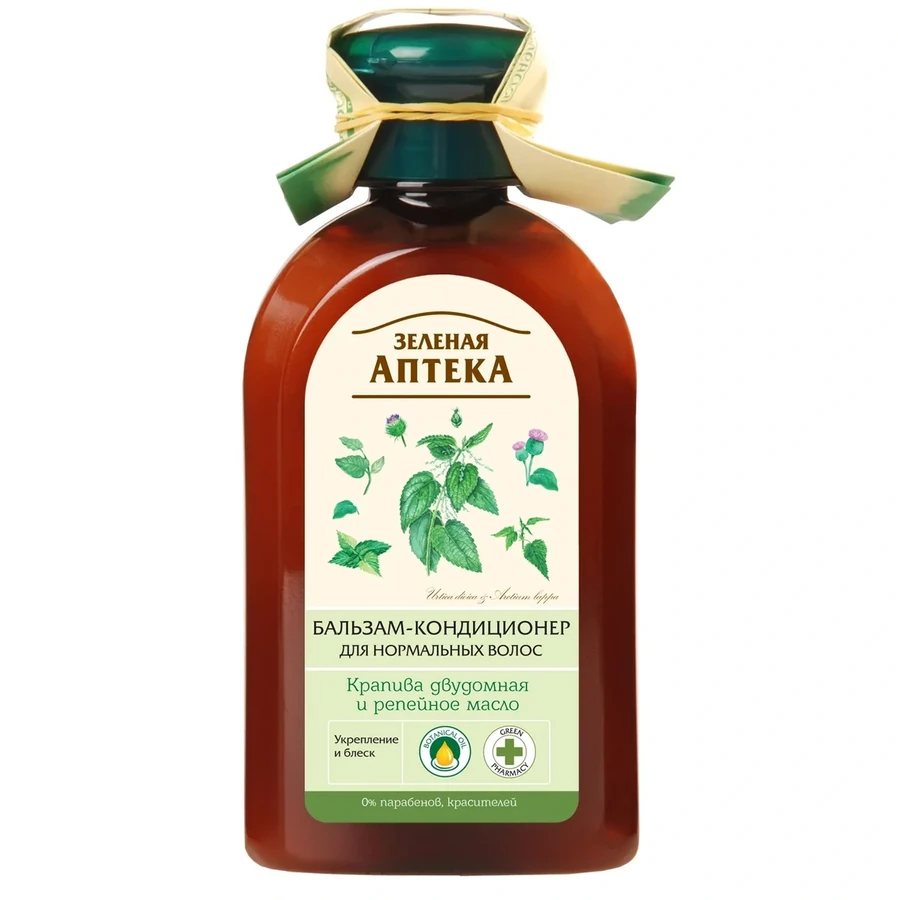 Зелена аптека Balm-Conditioner for Normal Hair Nettles & Burdock Oil 300 мл