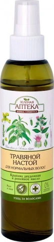 Зелена аптека Herbal Infusion for Normal Hair Nettle and Burdock Oil 150мл