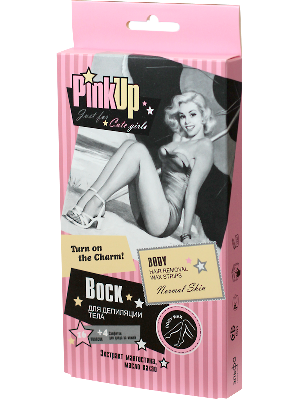 Віск для депіляції тіла Pink Up Wax for Depilation Body 16шт