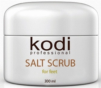Сольовий скраб для ніг Kodi Salt scrub for feet 300мл