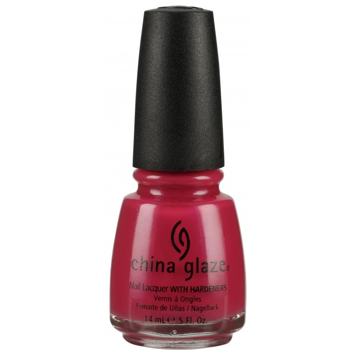 Лак China Glaze Fuchsia малиновий, емаль 14 мл
