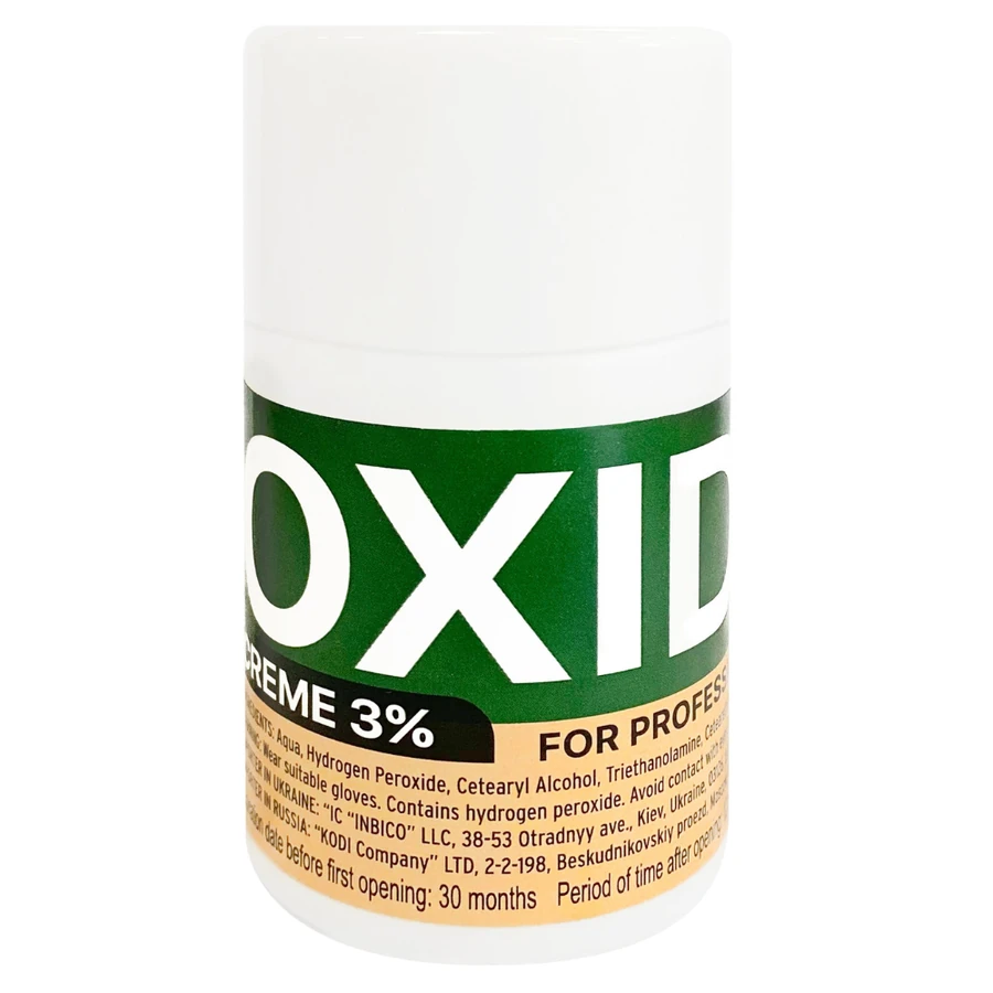 Оксидант кремовий для фарби для брів та вій Kodi Oxidant Cream 3% 3% 100 мл